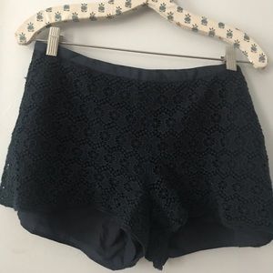 FOSSIL • lace shorts